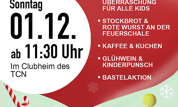 Zu den Details: Nikolausfeier  am 1.12.24 ab 11:30 Uhr