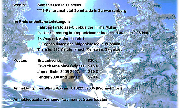Zu den Details: Skiausfahrt